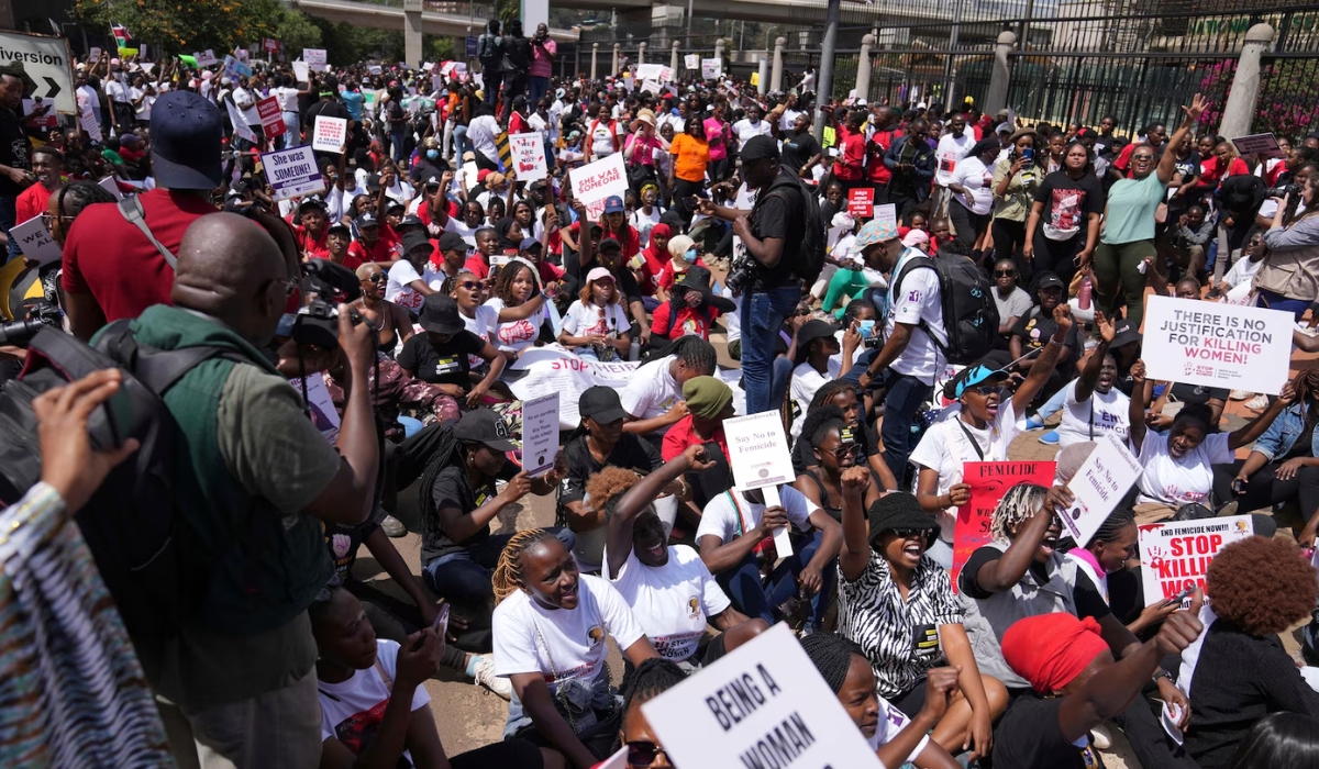 Thousands march to protest against Femicide in Kenya